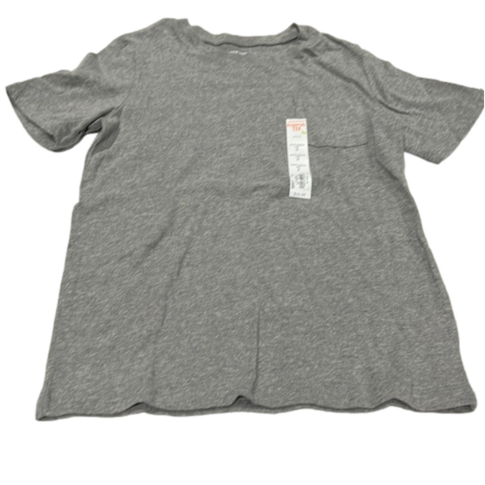 𝅺jumping Beans.  Essential Tee.  Gray. Size 8. NWT